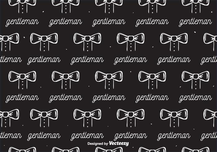 Gentleman Pattern Vector