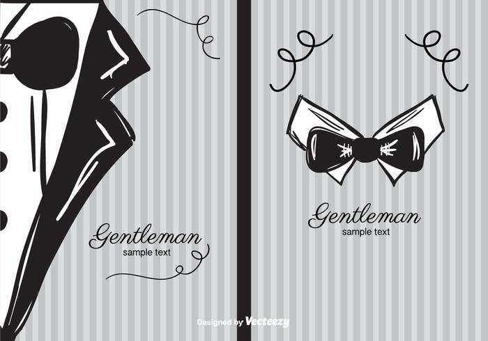 Gentleman Background vector