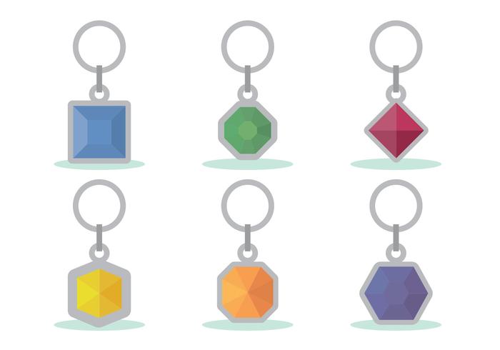 Key Holder Vector Set