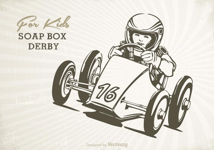 Free Retro Soap Box Vector Poster