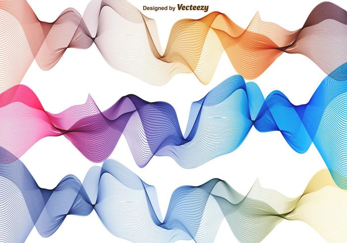 Vector Set Of Abstract Waves
