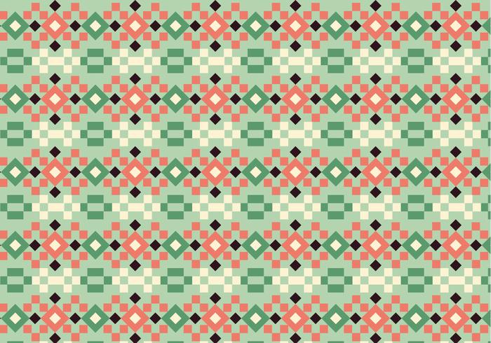 Square Pastel Pattern vector