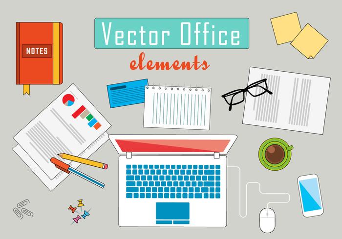 Free Business Office Vector Illustration