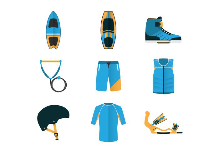 Free Wakeboarding Vector