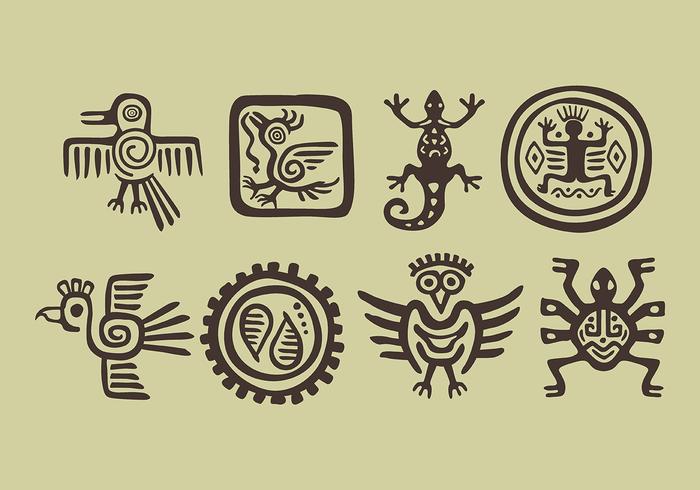 Vector Incas Icons