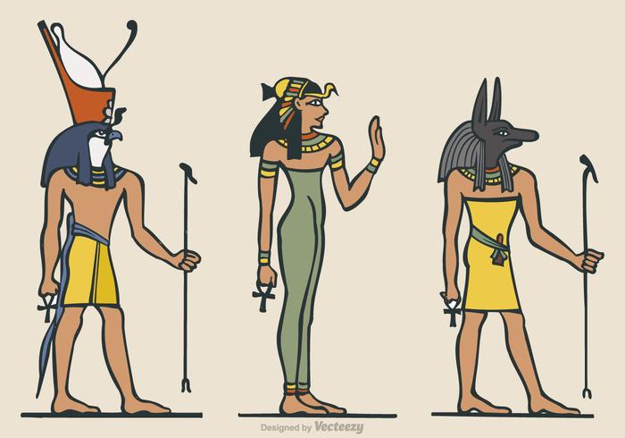 Vector Egyptian Ancient Symbols