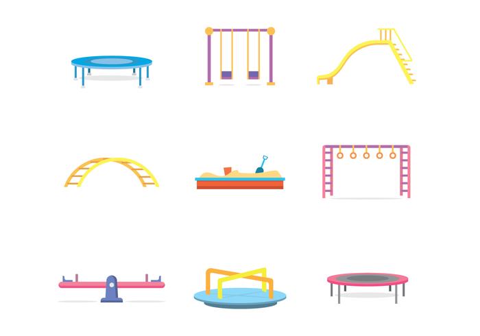 Kids Playground Vector