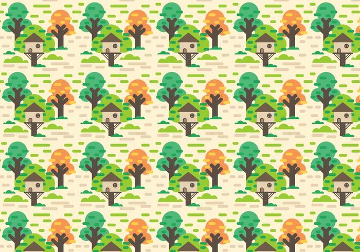 Free Tree House Vector