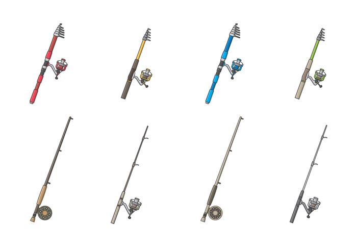 Free Fishing Rod Vector Free Fishing Rod Vector
