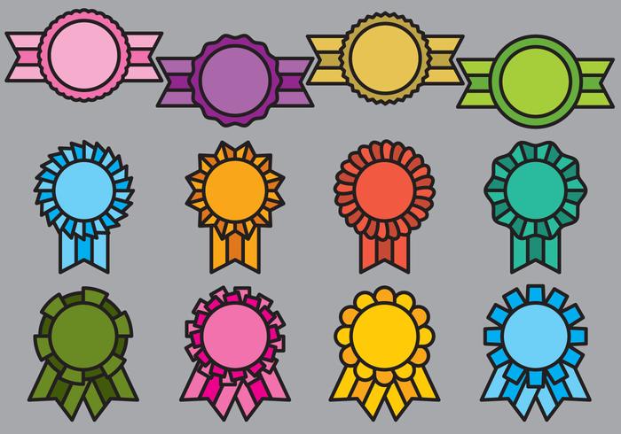 Cute Cockade Icons Cute Cockade Icons