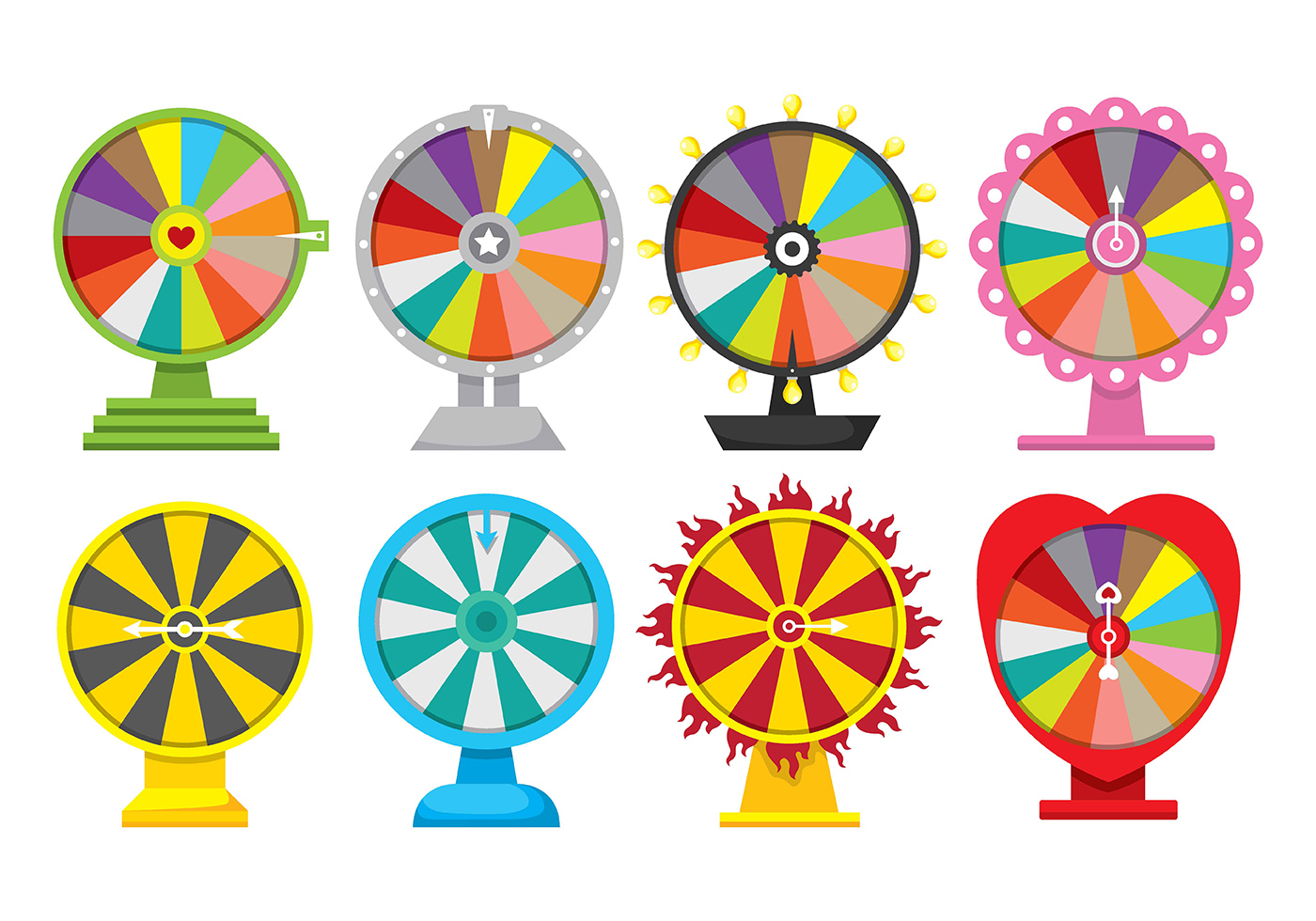 Spinning Wheel Icon Vectors 123829 Vector Art at Vecteezy