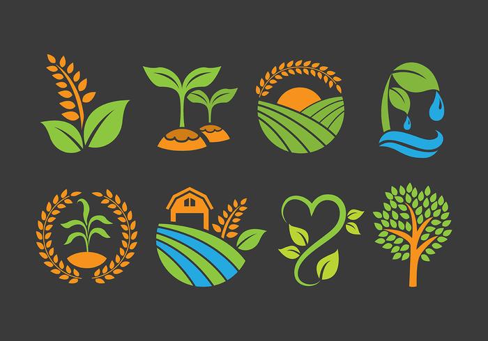 Agro and Farm Logo Vectors Agro and Farm Logo Vectors