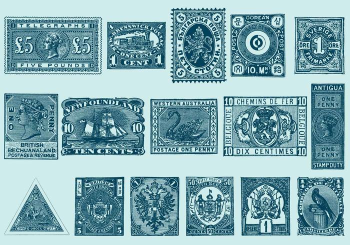 Vintage Stamps Vintage Stamps