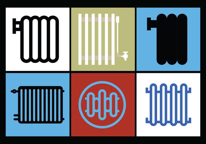 Radiator Vector Set 1 Radiator Vector Set 1