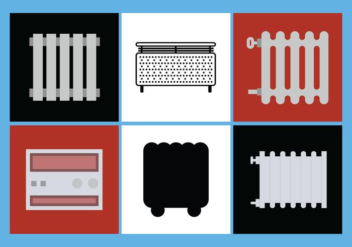 Radiator Vector Set 4 Radiator Vector Set 4