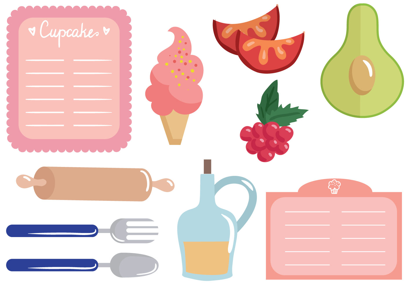 Clip Art Recipe Card - Find Vegetarian Recipes