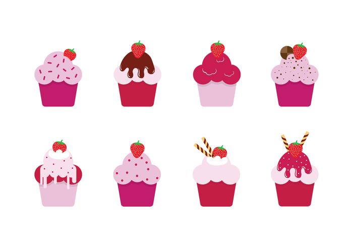 Free Strawberry Shortcakes Vectors Free Strawberry Shortcakes Vectors