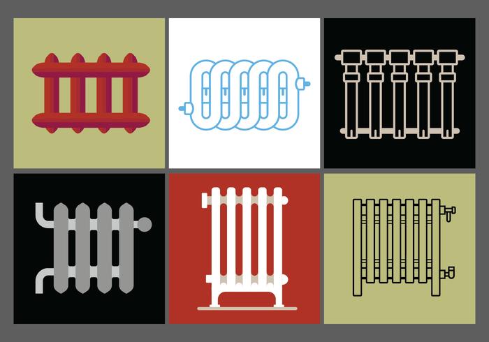 Radiator Vector Set 2 Radiator Vector Set 2