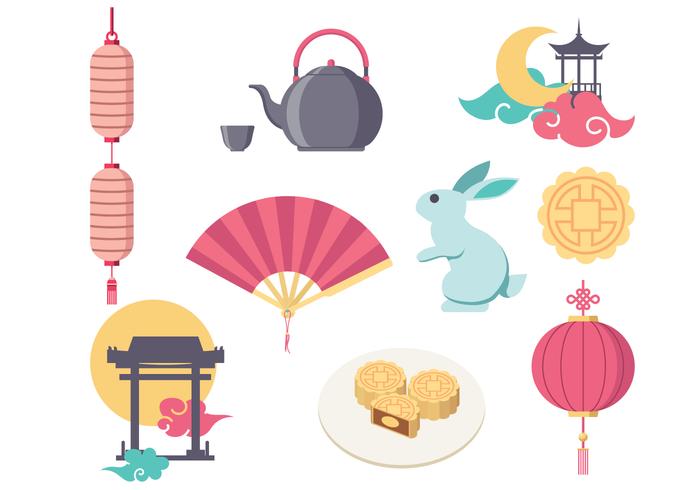 Mid Autumn Festival Vector Icon