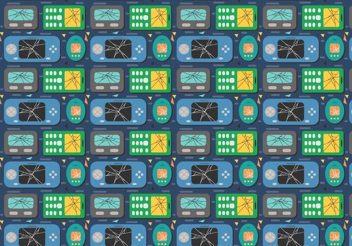 Broken Screen Phone Vector Broken Screen Phone Vector