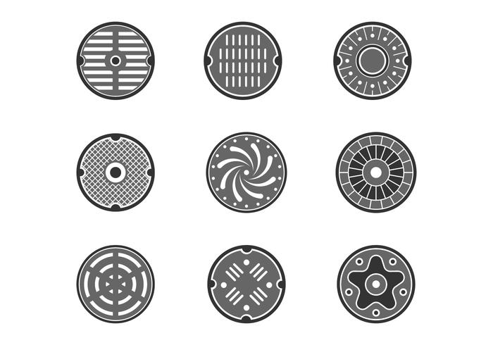 Free Manhole Vector Free Manhole Vector