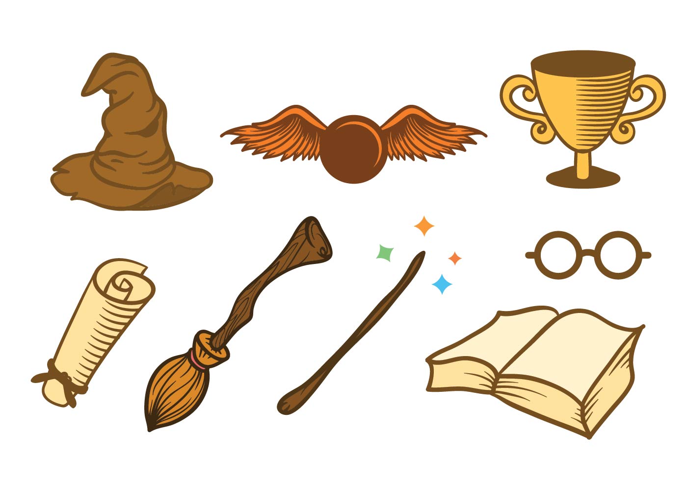 Harry Potter Vector Art, Icons, and Graphics for Free Download