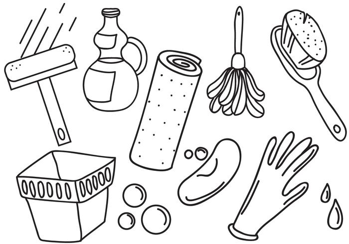 Free Spring Cleaning Vectors