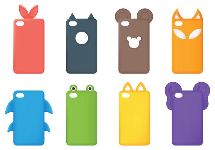 Free Phone Case Icons Vector