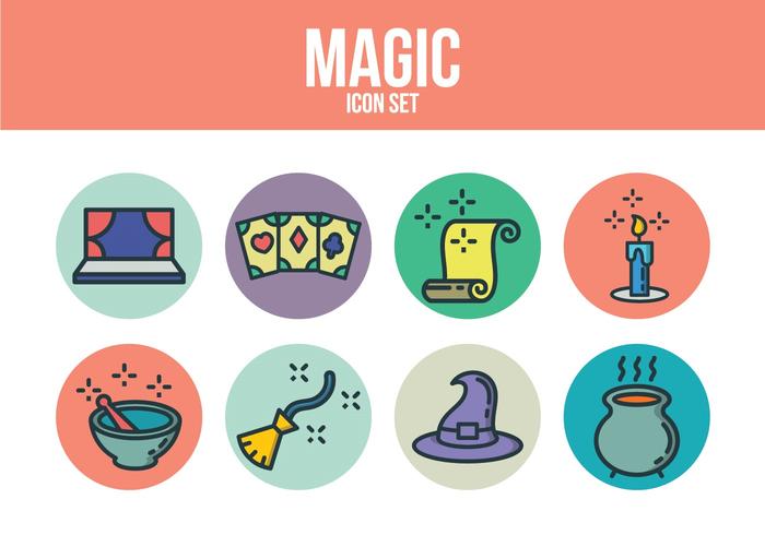 Free Magic Icon Set vector