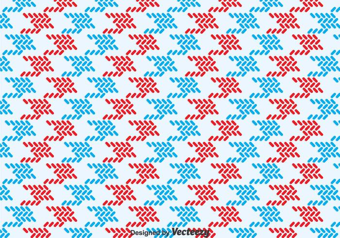 Red And Blue Keffiyeh Pattern vector