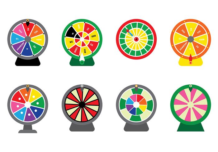 Spinning Wheel Vector