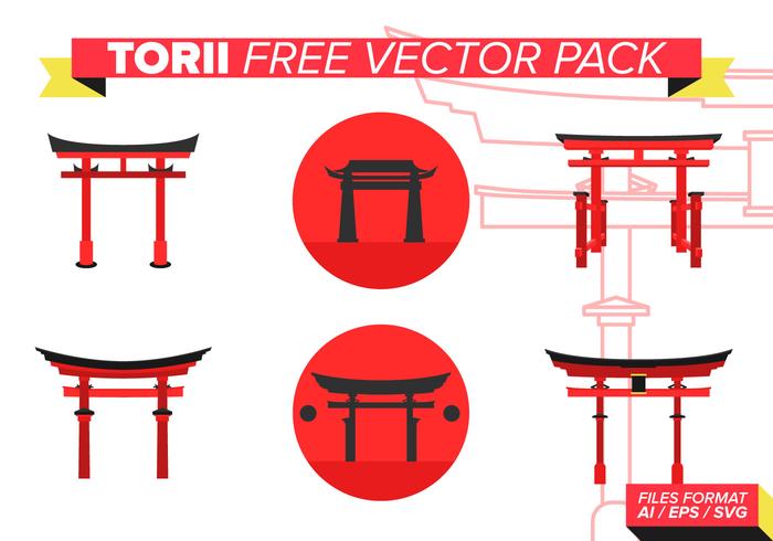 Torii Free Vector Pack Torii Free Vector Pack