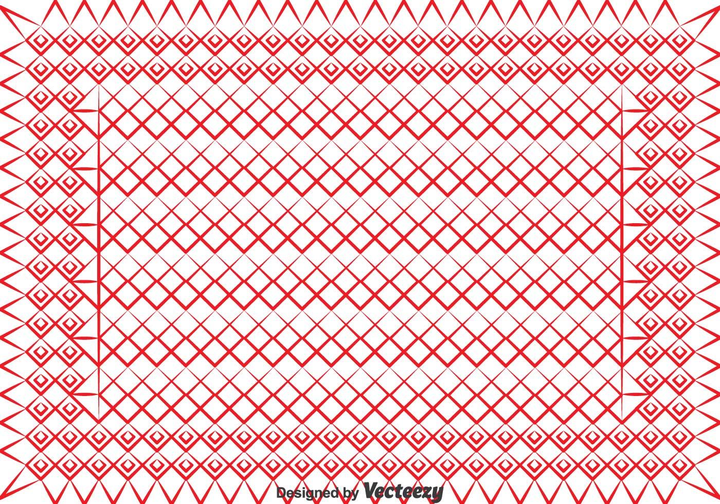 Red Keffiyeh Pattern Vector 124269 Vector Art at Vecteezy
