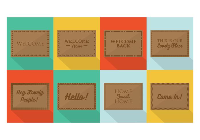 Free Welcome Mat Designs Vector Free Welcome Mat Designs Vector