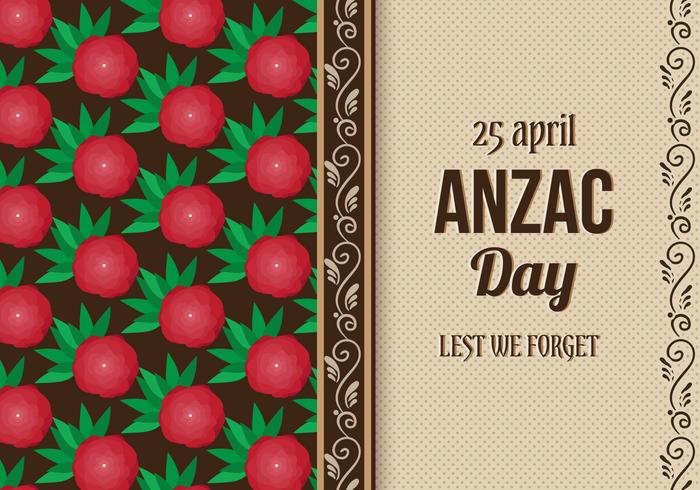 Free Anzac Vector Día