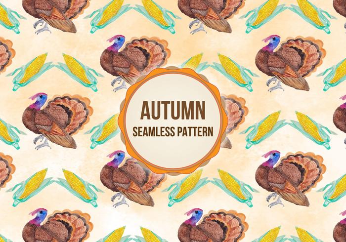 Vector Autumn Thanksgiving Background