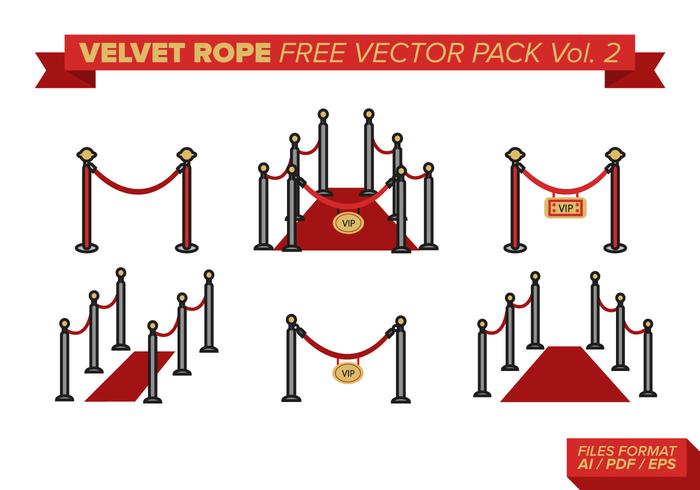 Velvet Rope Free Vector Pack Vol. 2 Velvet Rope Free Vector Pack Vol. 2