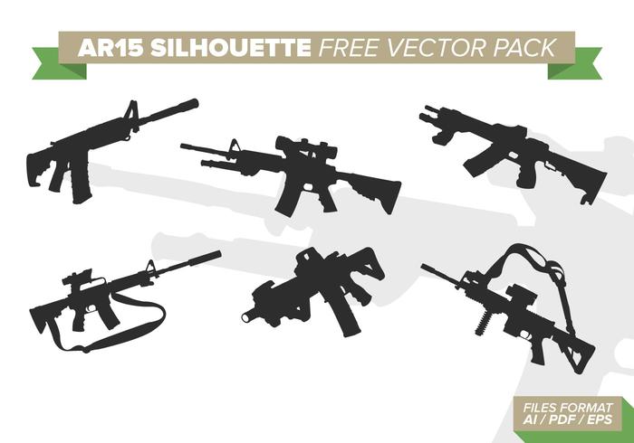 Download Ar15 silhouettes pacote de vetores grátis - Download ...