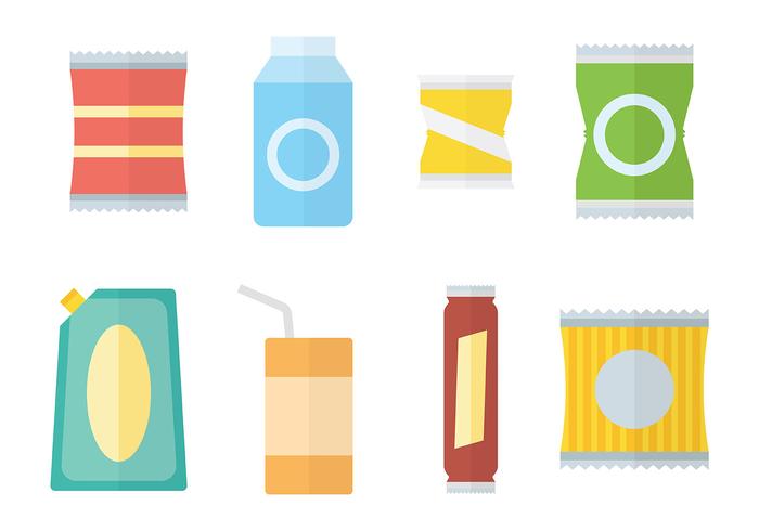 Free Sachet Icons Vector