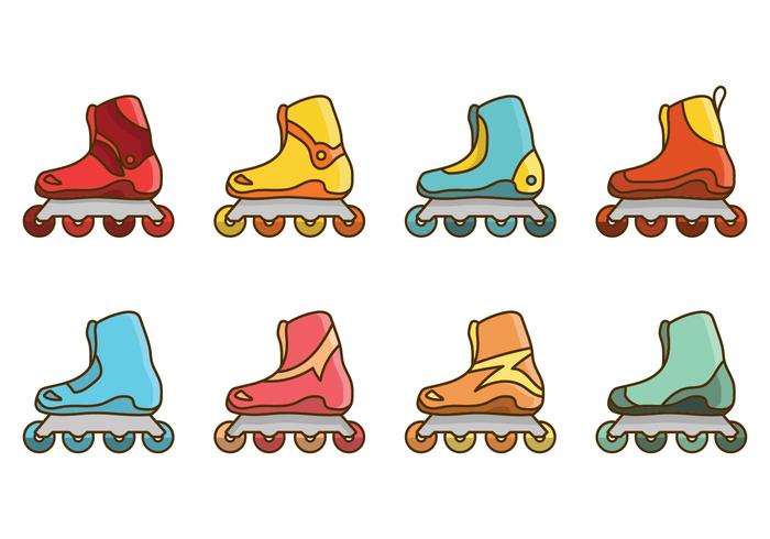 Free Roller Blade Vector