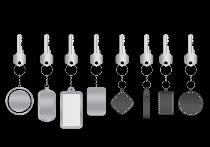 Download Keychains Vector Pack - Download Free Vectors, Clipart ...