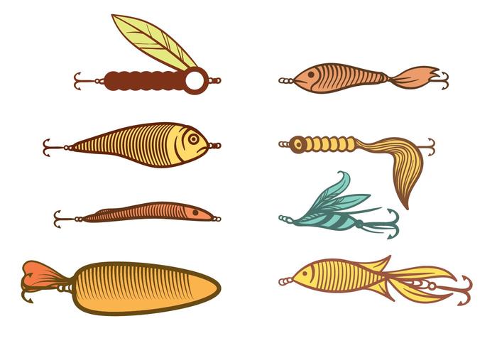 Free Fishing Lure Vector