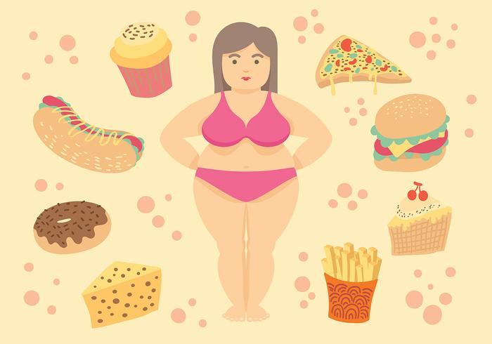 Free Fat Women Icons Vector