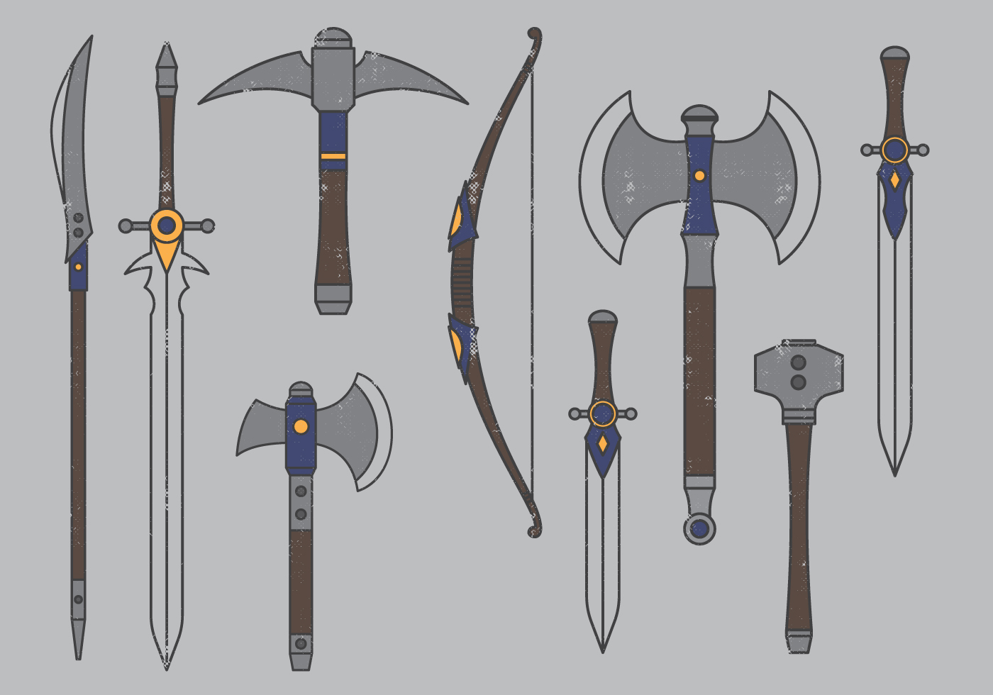 Medieval Weapons.