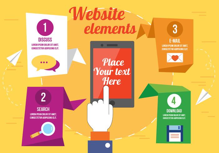 Free Vector Website Elements Free Vector Website Elements