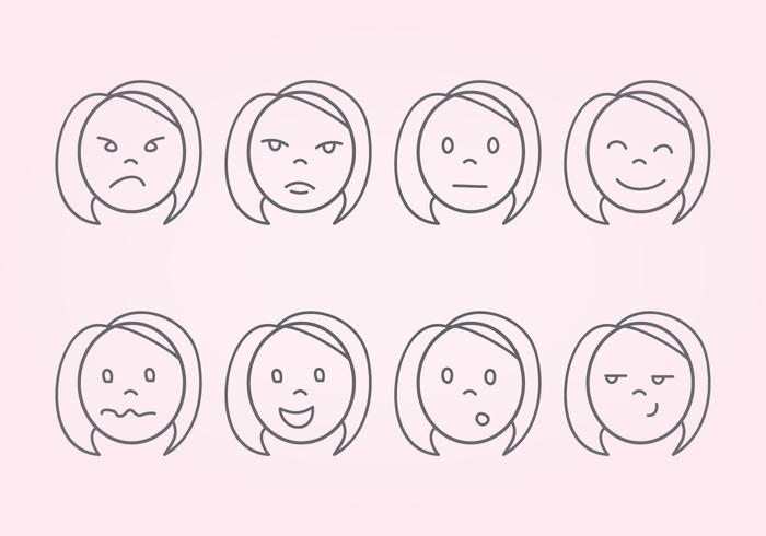 Vector Expression Icons