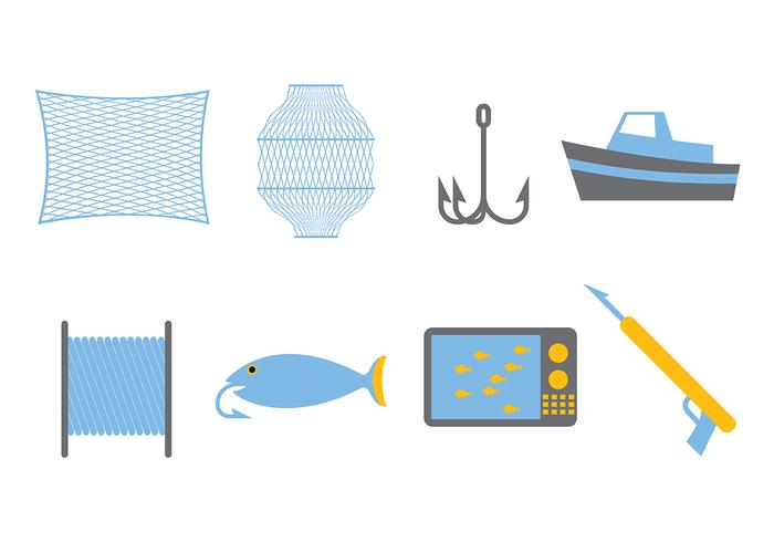 Fishing Vector Set Fishing Vector Set