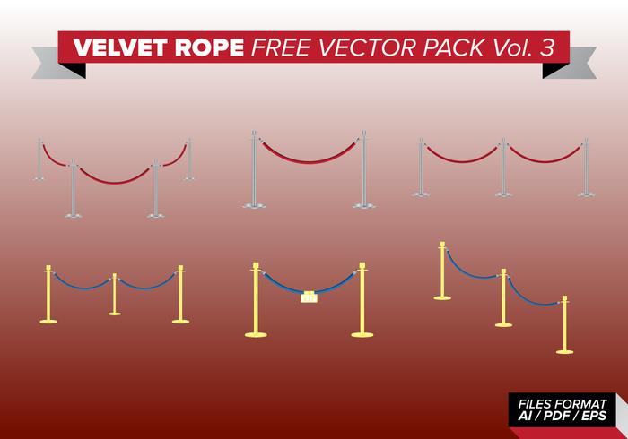 Velvet Rope Free Vector Pack Vol. 3 Velvet Rope Free Vector Pack Vol. 3