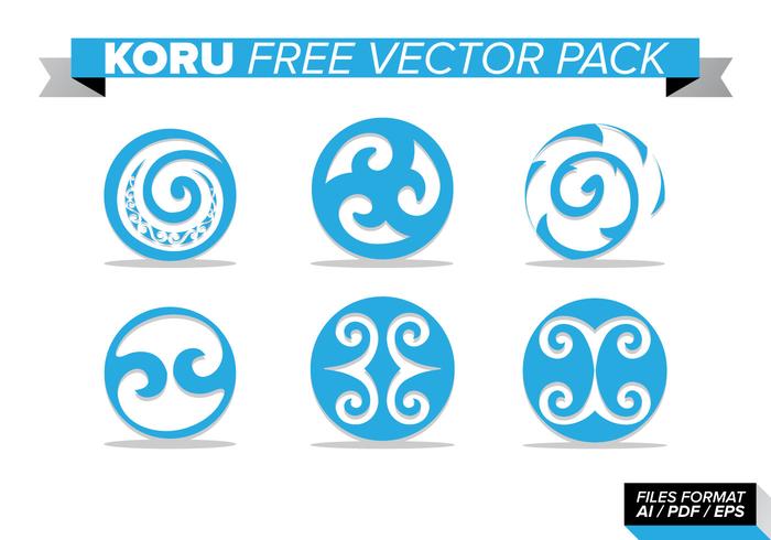Koru Free Vector Pack Koru Free Vector Pack