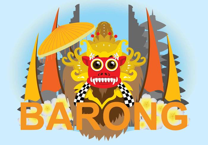 Libre Barong Ilustración vector